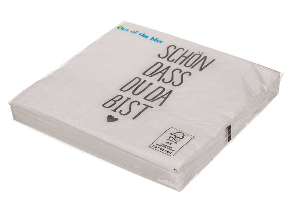 Paper napkins, Schön dass du da bist,