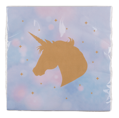 Paper napkins, Unicorn, ca. 33 x 33 cm,