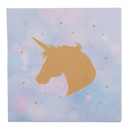 Paper napkins, Unicorn, ca. 33 x 33 cm,