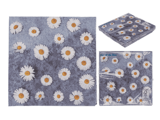 Paper napkins, Daisy Flowers,