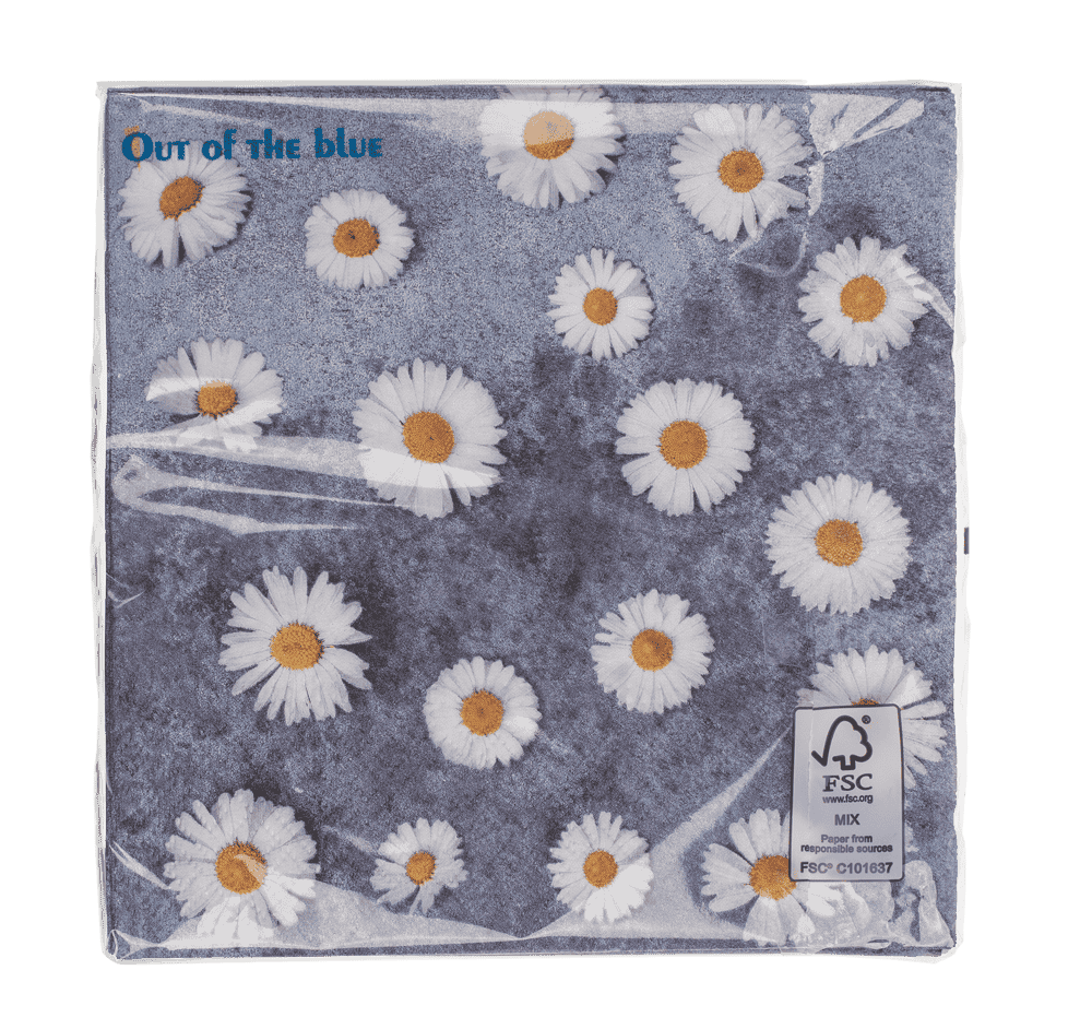 Paper napkins, Daisy Flowers,