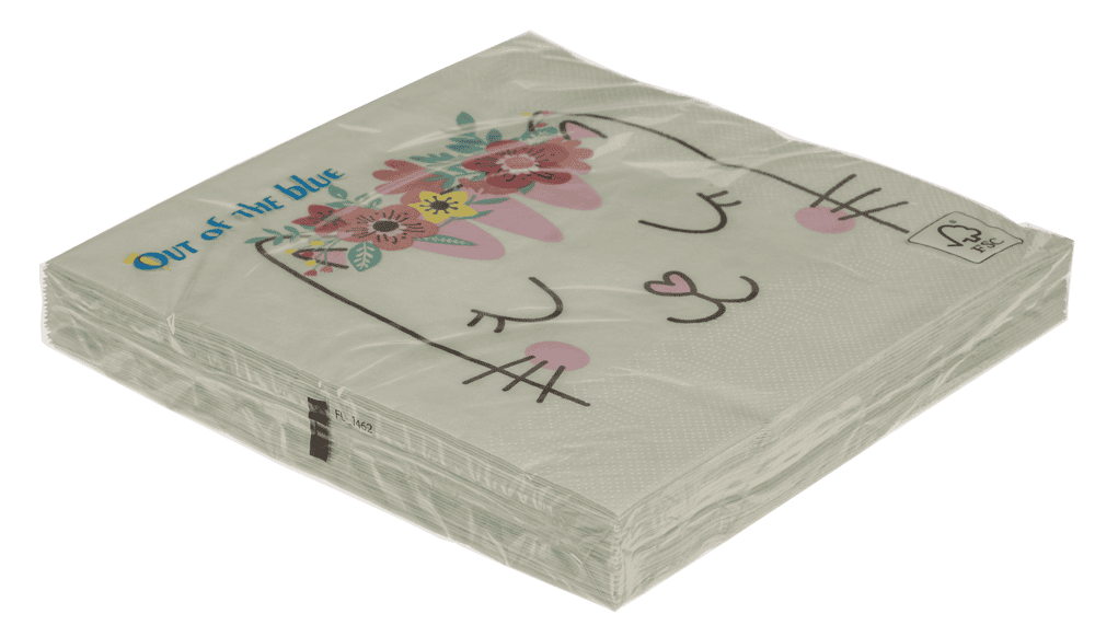 Paper tissue, Dreaming Cat,