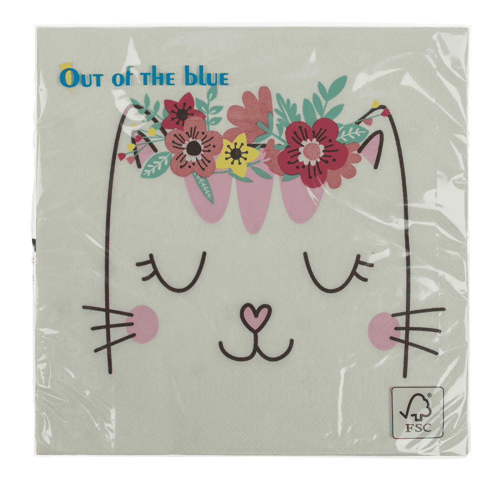 Paper tissue, Dreaming Cat,