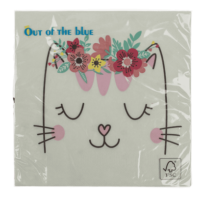 Paper tissue, Dreaming Cat,