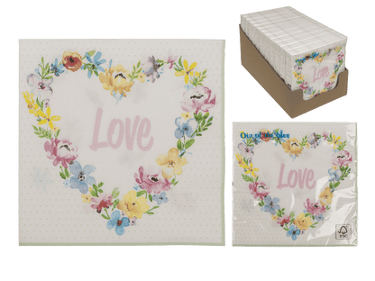Paper naplins, Love,