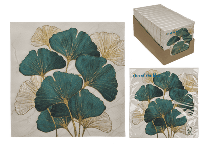Paper napkins, Ginkgo,