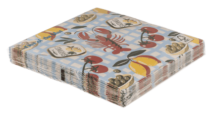 Paper napkins, Lobster,