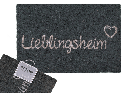 Floor mat, Lieblingsheim,