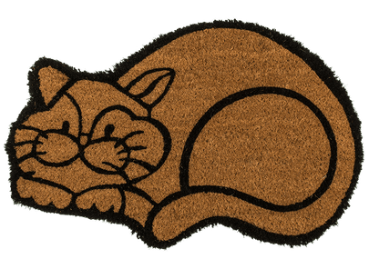 Floor mat, cat ,