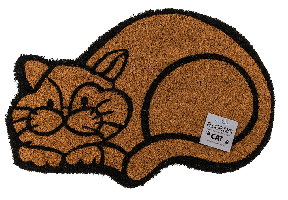 Floor mat, cat ,