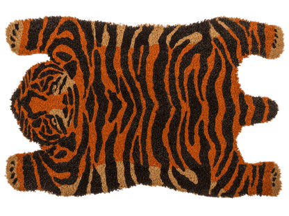 Floor mat in animal design, tiger, 60 x 40 cm,