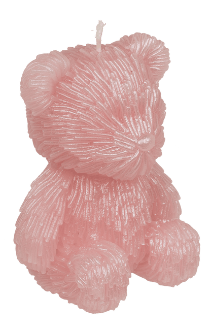 Candle, teffy bear, ca. 11 x 9,5 x 13,5 cm,