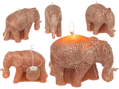Candle, Elephant, ca. 11,5 x 4,5 x 8,5 cm
