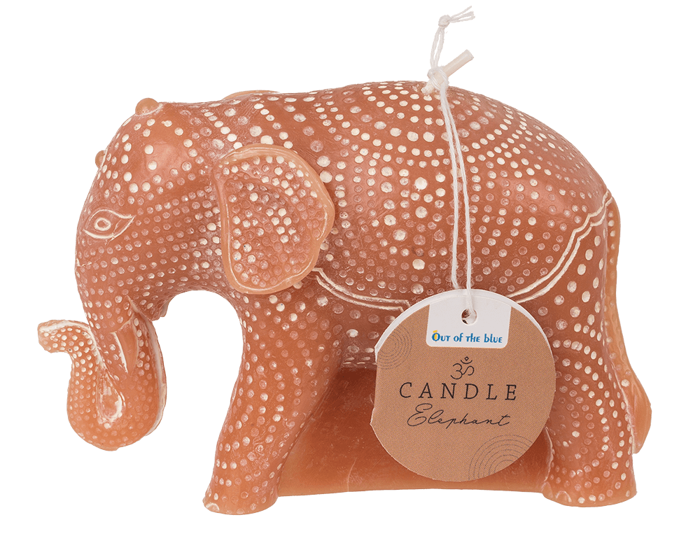 Candle, Elephant, ca. 11,5 x 4,5 x 8,5 cm
