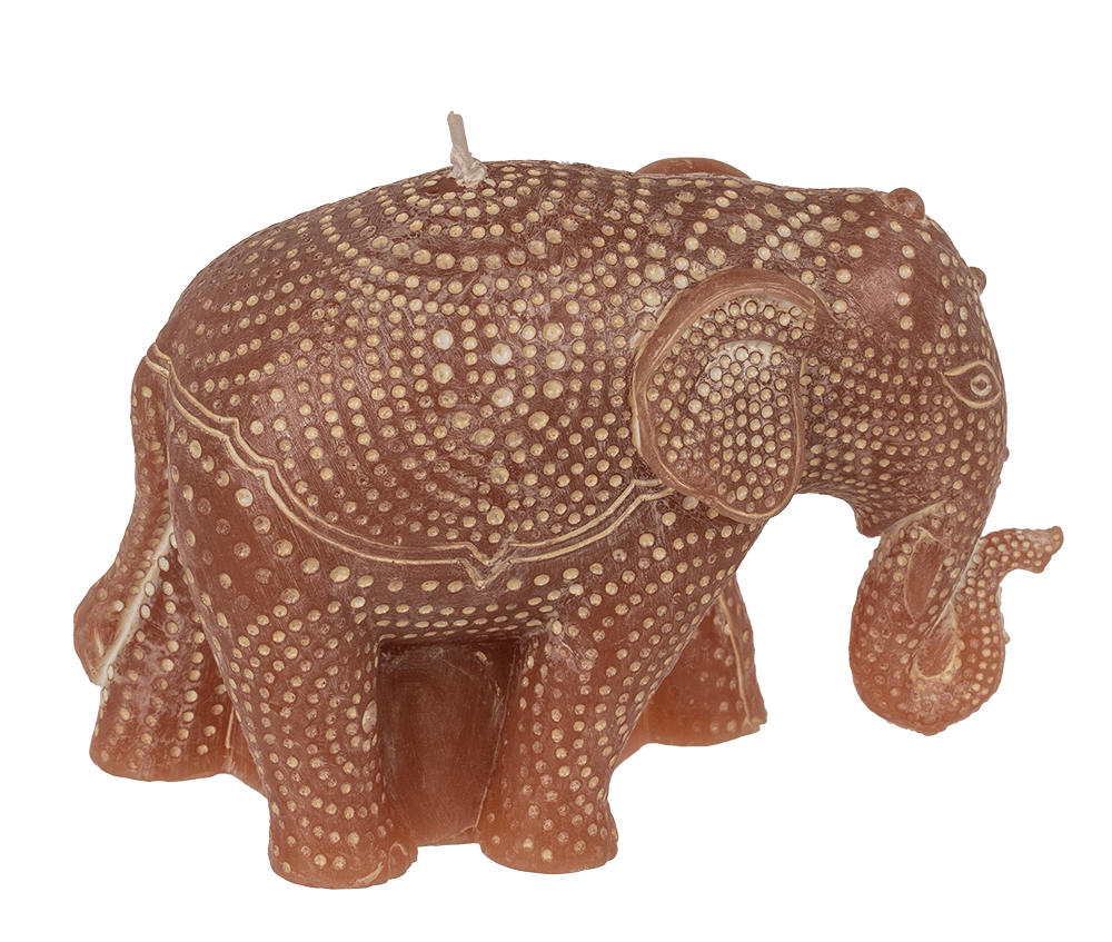 Candle, Elephant, ca. 11,5 x 4,5 x 8,5 cm