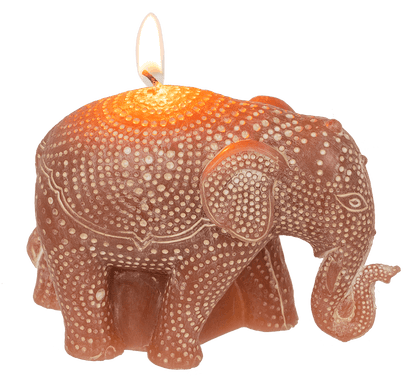 Candle, Elephant, ca. 11,5 x 4,5 x 8,5 cm