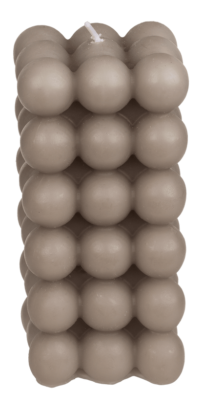 Kerze, Bubble, ca. 6 x 12 cm,