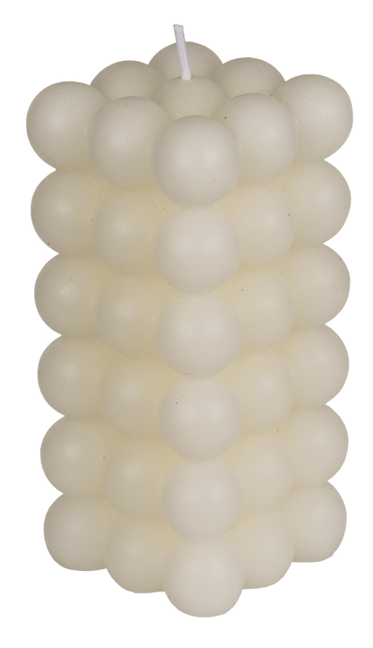 Kerze, Bubble, ca. 6 x 12 cm,