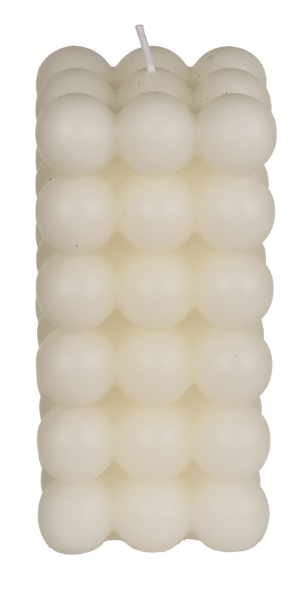 Kerze, Bubble, ca. 6 x 12 cm,