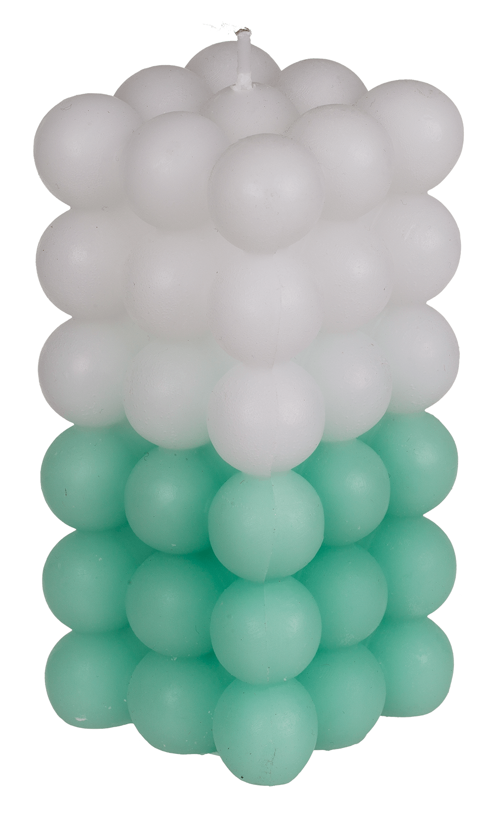 Candle, Colourful Bubble, ca. 6 x 12 cm,