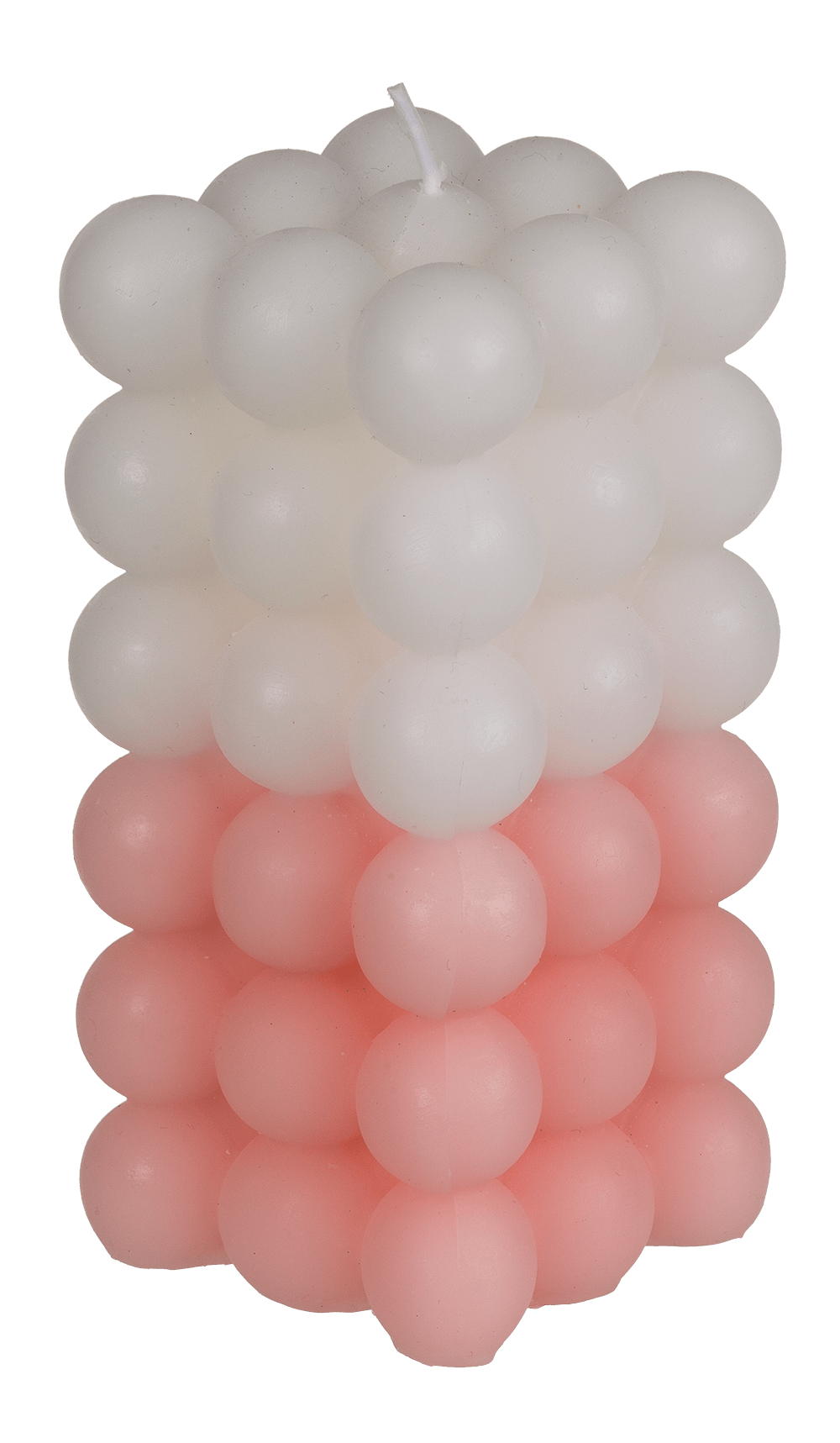 Candle, Colourful Bubble, ca. 6 x 12 cm,