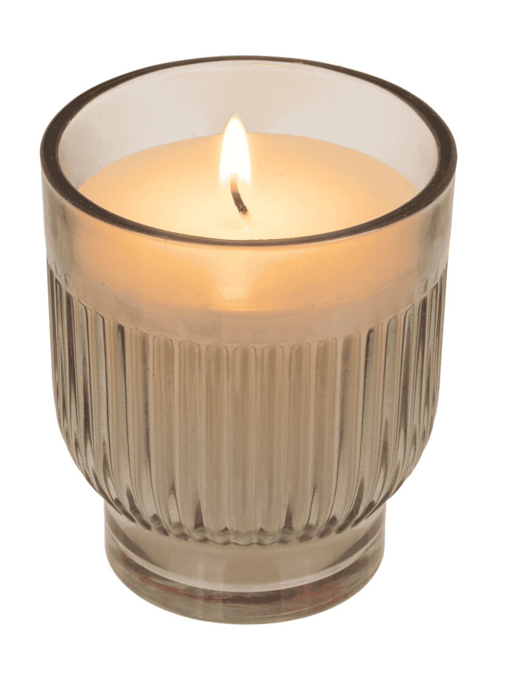 Scented canlde in glass, Fresh cotton,