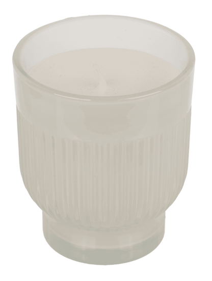Scented canlde in glass, Fresh cotton,
