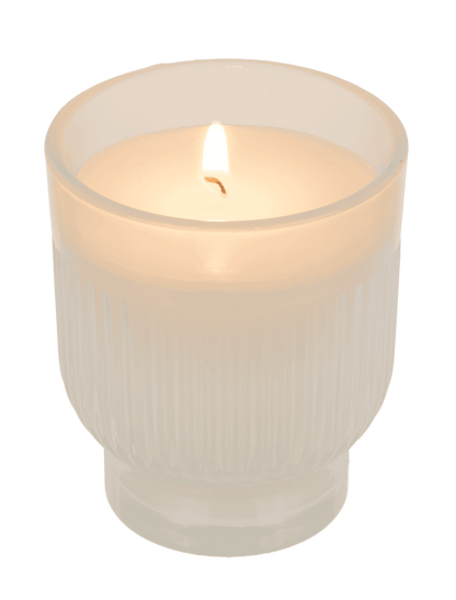 Scented canlde in glass, Fresh cotton,