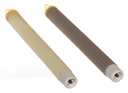 LED stick candle made of real wax,