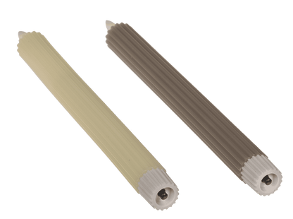 LED stick candle made of real wax,