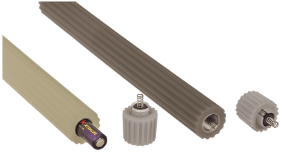 LED stick candle made of real wax,