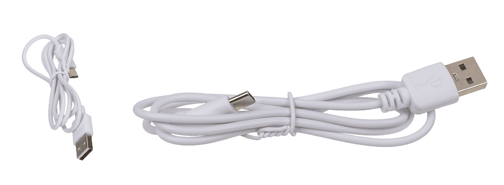 White flexibel LED stick candle made of silicone,