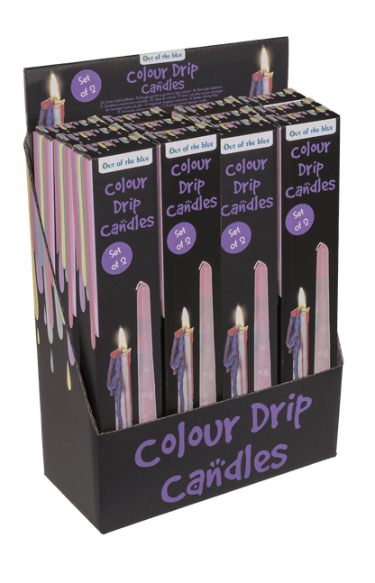 Stick drip candle, 26 x 2 cm,