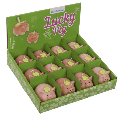 Bougie, Cochon avec trèfle,