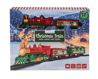 Xmas-train, Incl. rail circuit,