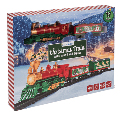 Xmas-train, Incl. rail circuit,