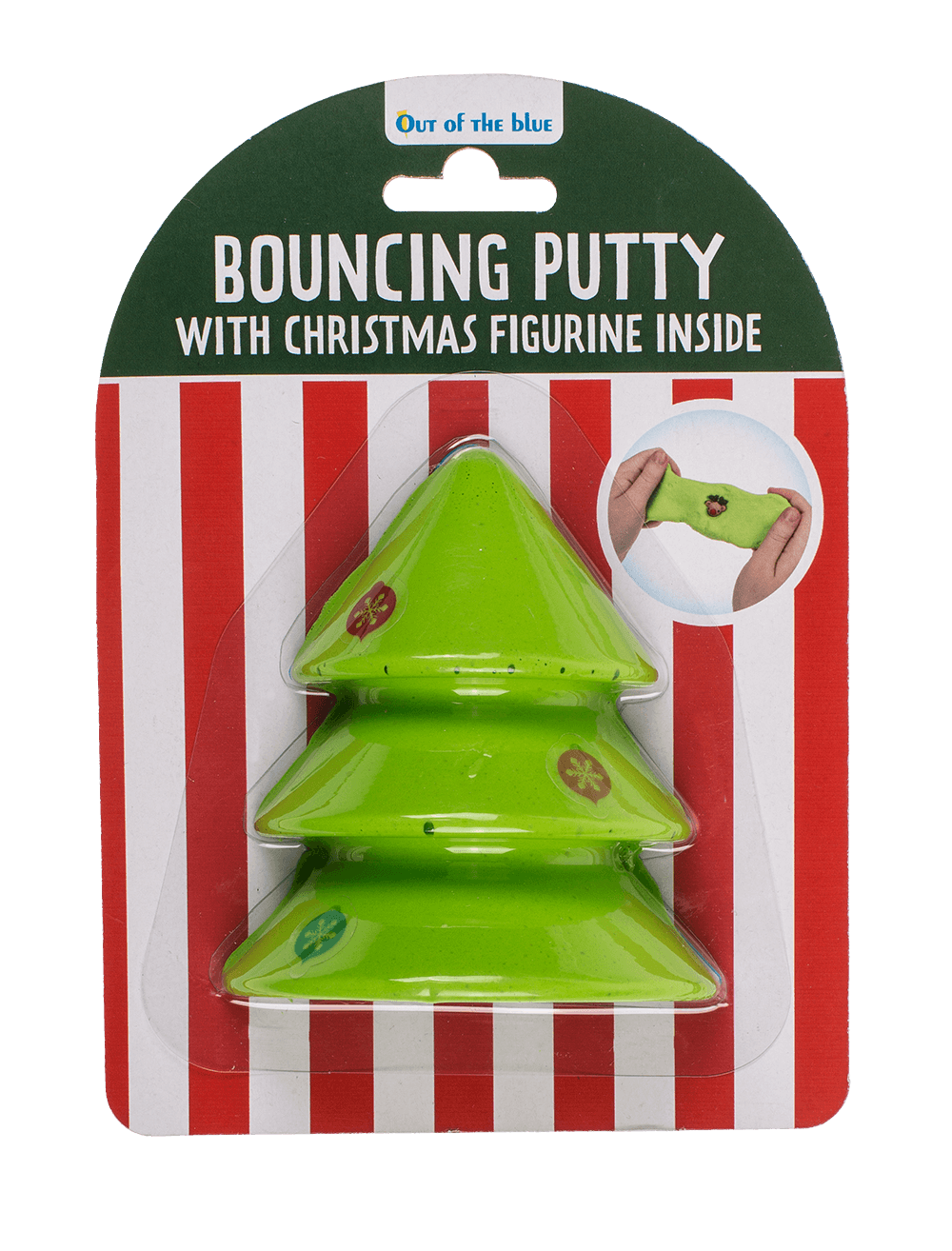 Bouncing Putty , Christmas, 30 g, 3 assorted,