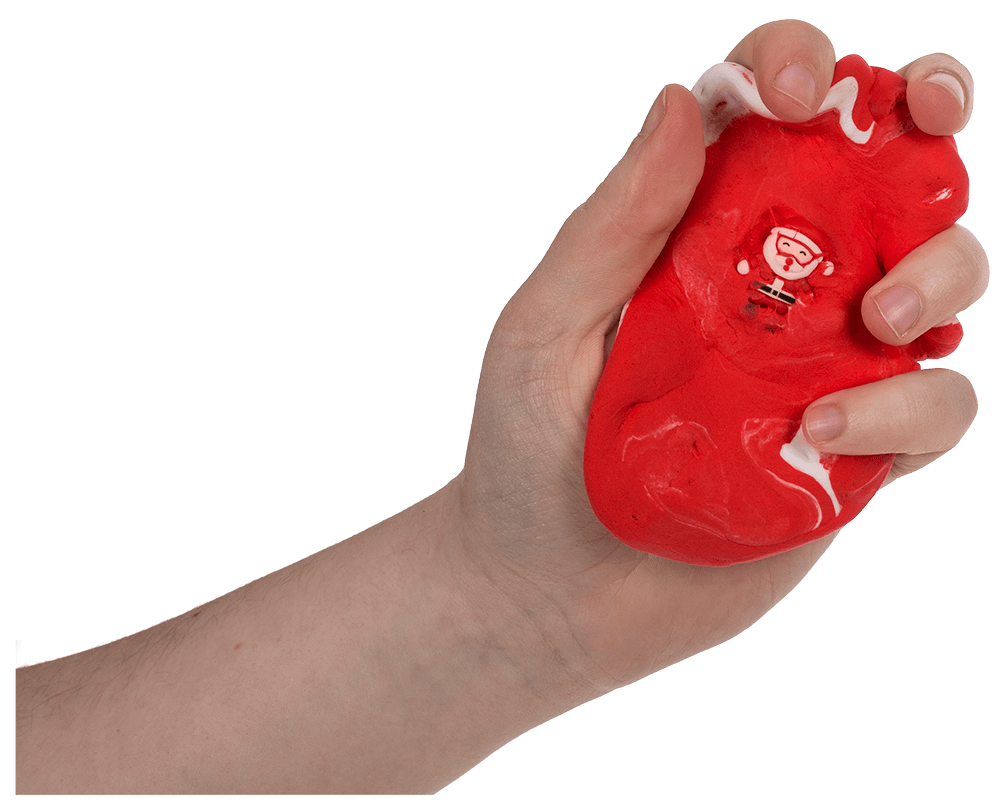 Bouncing Putty , Christmas, 30 g, 3 assorted,