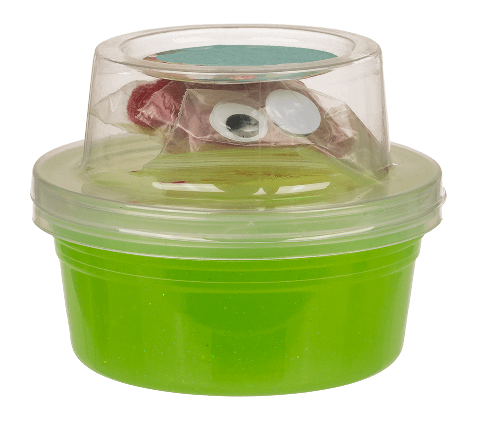 Glitter crystal modelling slime, Xmas Party,