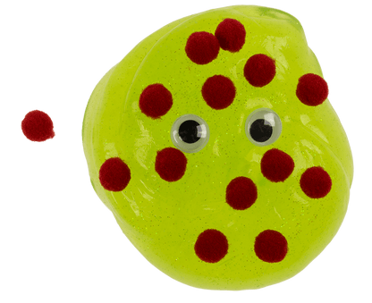 Glitter crystal modelling slime, Xmas Party,