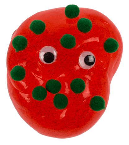 Glitter crystal modelling slime, Xmas Party,