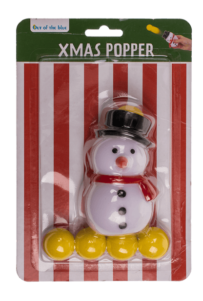 Xmas Poppers, 12 x 8cm, 3 assorted designs