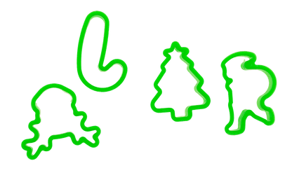 Christmas modelling workshop, 21 pcs.