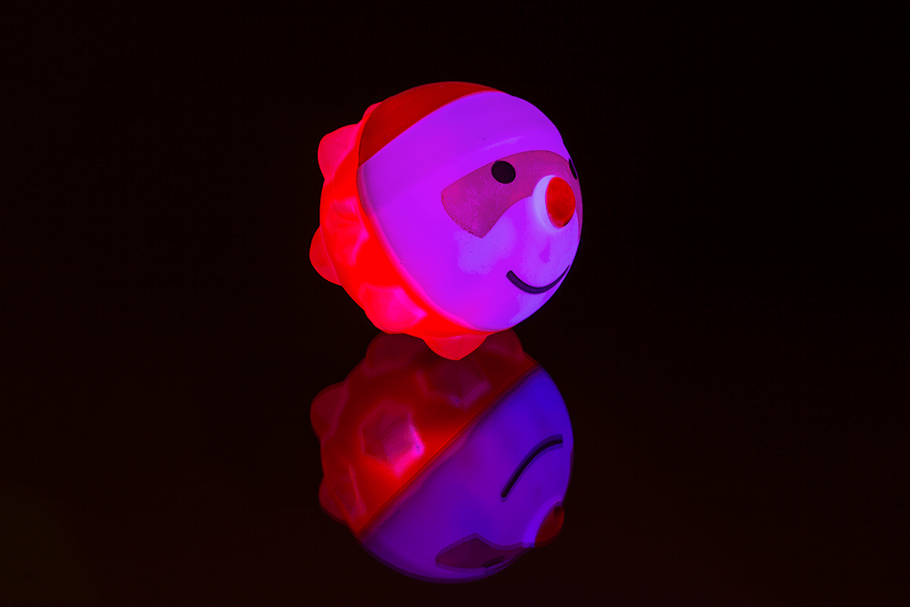 Squeeze-Pops, Xmas , with LED, incl 3 x LR41