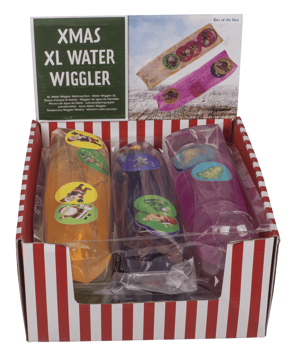 XL Water Wiggler, Christmas, 21 x 5 cm,