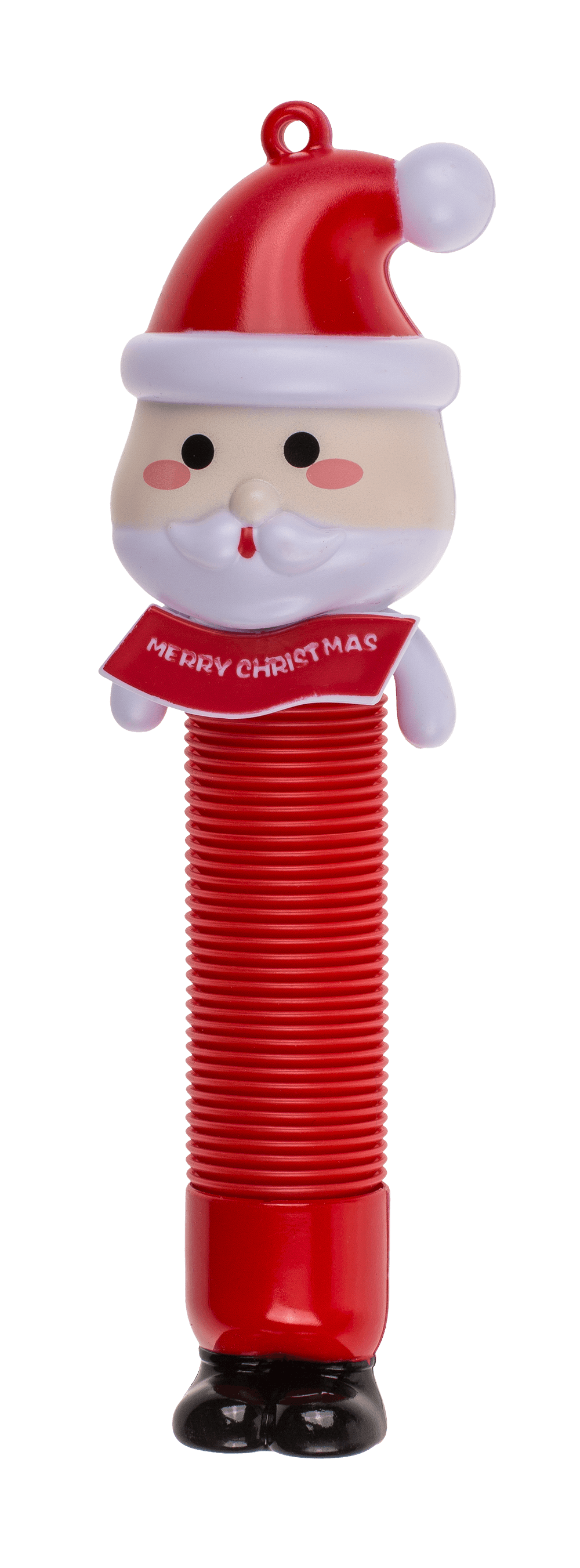 Stretch tube, Santa, with LED, incl. 3 x LR41