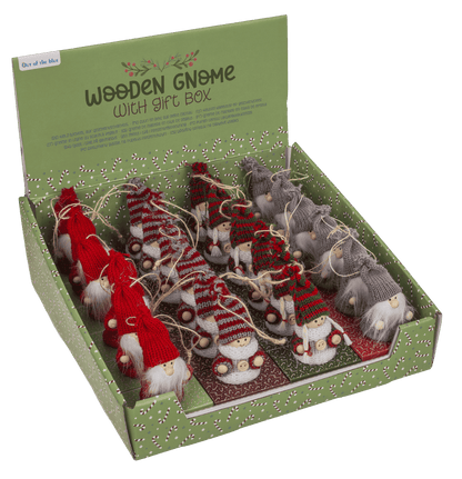 Wooden figurine with fabric cover,