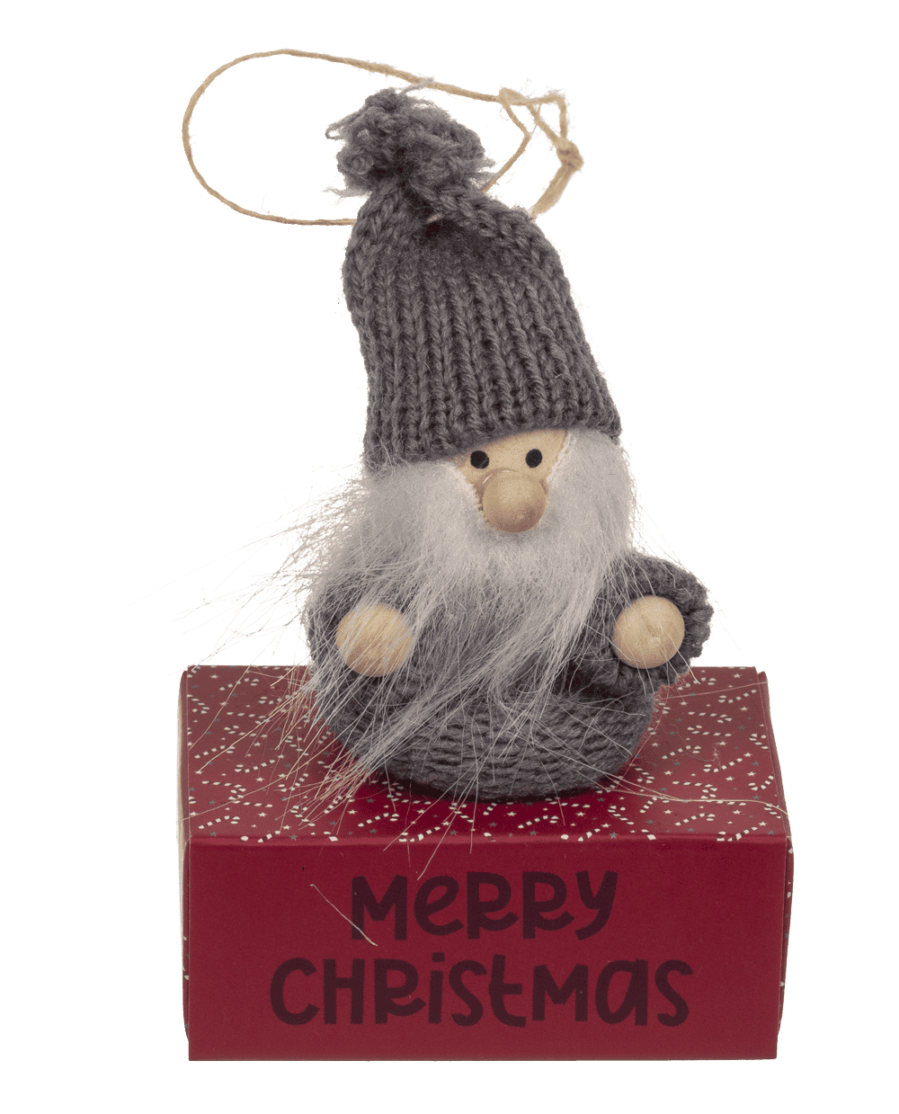 Wooden figurine with fabric cover,