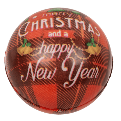 Squeeze ball, Santa's Crew, 6 cm, 4 assorted,