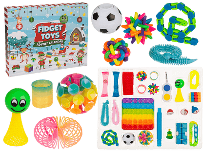 Fidget Toy Advent Calendar, 24 different toys,